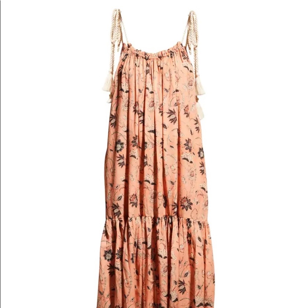 Cari Shoulder-Tie Maxi Beach Dress - Picture 2 of 5